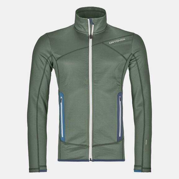 Ortovox fleece light jacket m black raven 2025